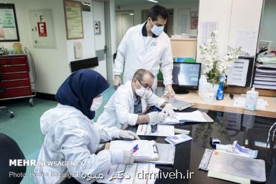 فوت ۶۶۹ بیمار کرونائی