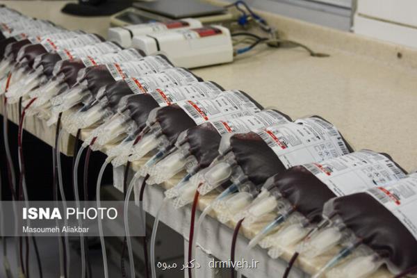 اهدای خون بیشتر از یک میلیون و ۵۳۳ هزار ایرانی از نوروز تا یلدای ۱۴۰۰