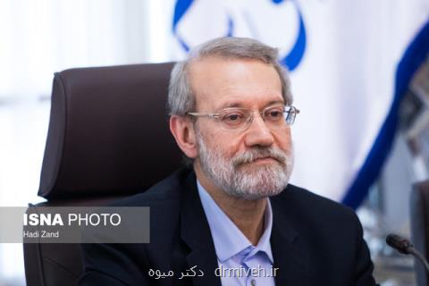 تاكید لاریجانی برای پرداخت بدهی شركت های دارویی و تجهیزات پزشكی