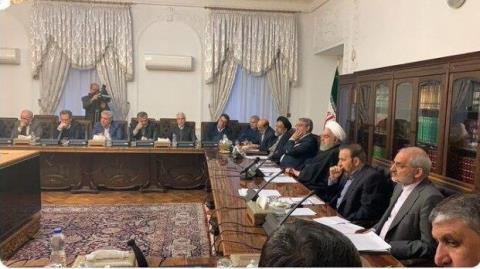 برگزاری جلسه ستاد ملی مدیریت كرونا به ریاست روحانی