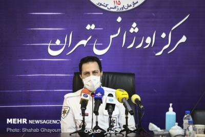 افزایش ۷ درصدی ماموریت های اورژانس تهران در ایام آلودگی هوا